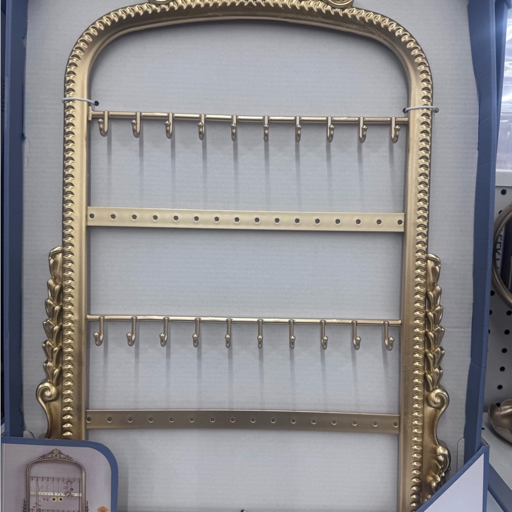 TikTok VIRAL Room2Room Gilded Gold Wall Jewelry Holder New 5Below - Picture 4 of 4